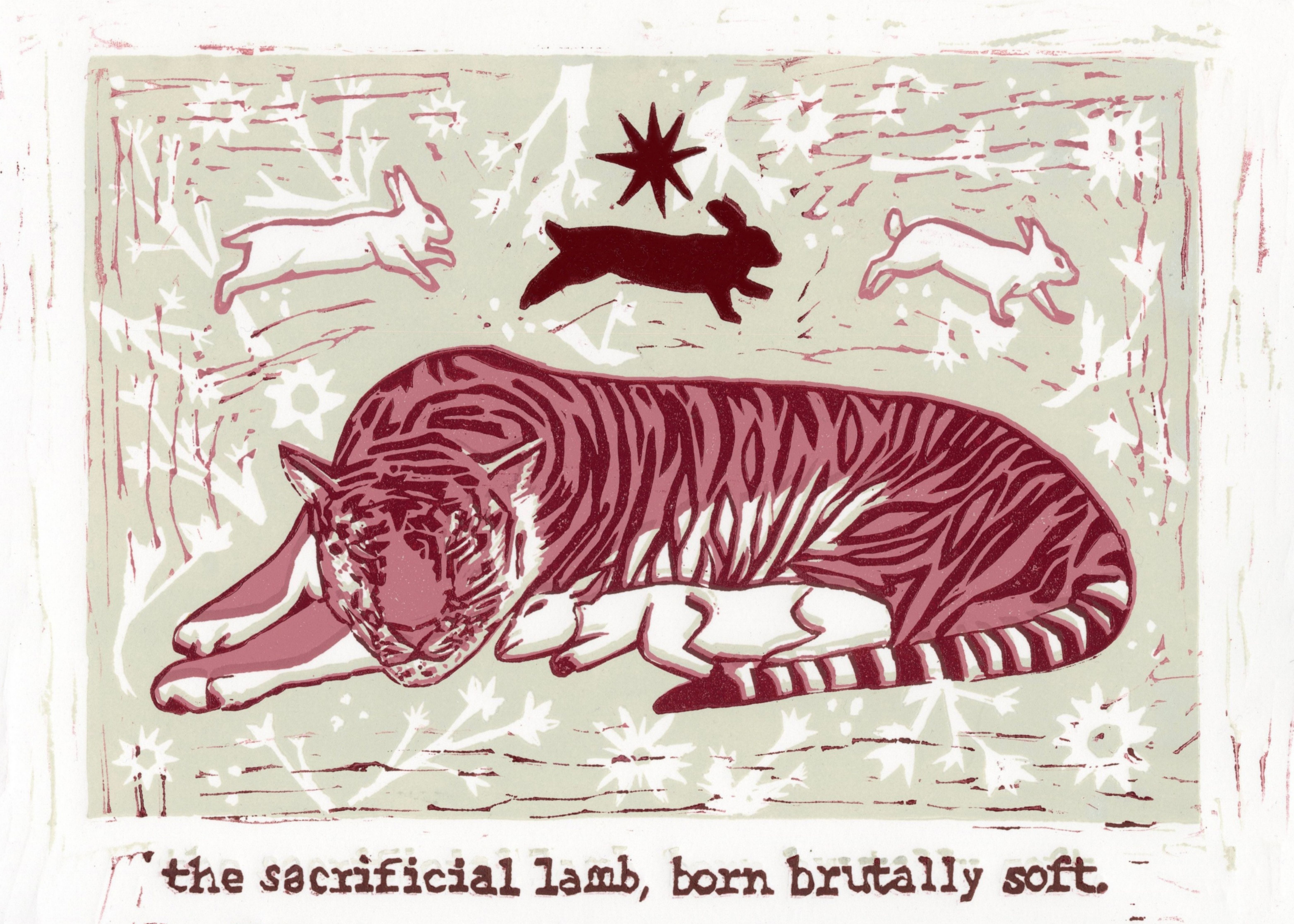 Sacrificial Lamb Print 4"x6"